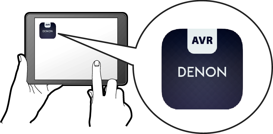 Denon app operation 2